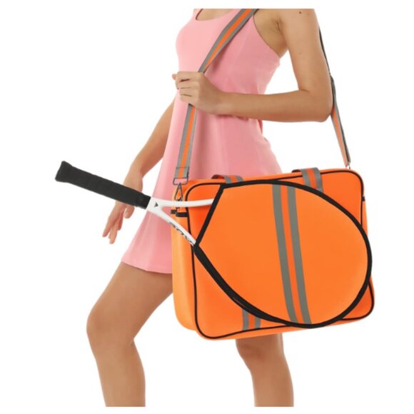 Tennis Tote Bag, Tennis Racket Shoulder Bag - Picture 2 of 7